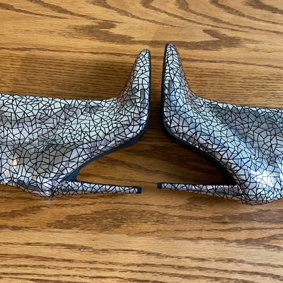 JustFab Stiletto Boots - Picture 6 of 11